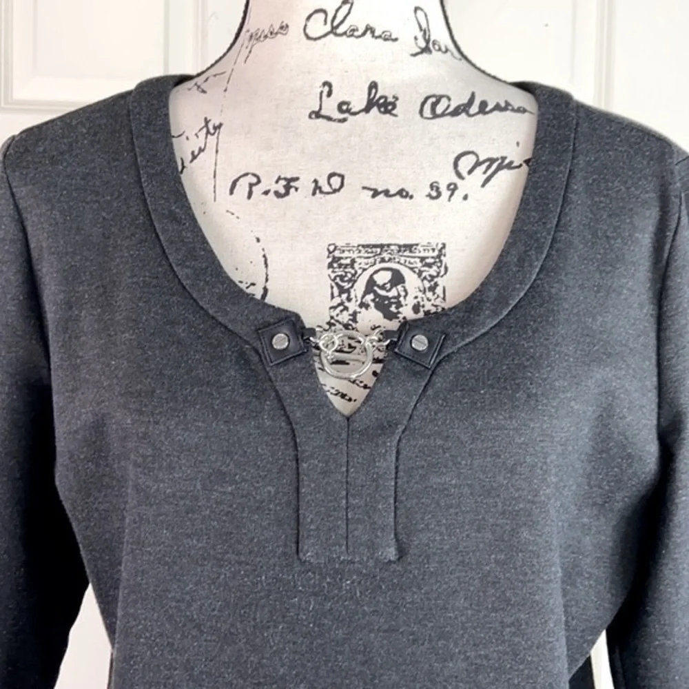 Michael Kors Gray Pullover Dress - Picture 3 of 8